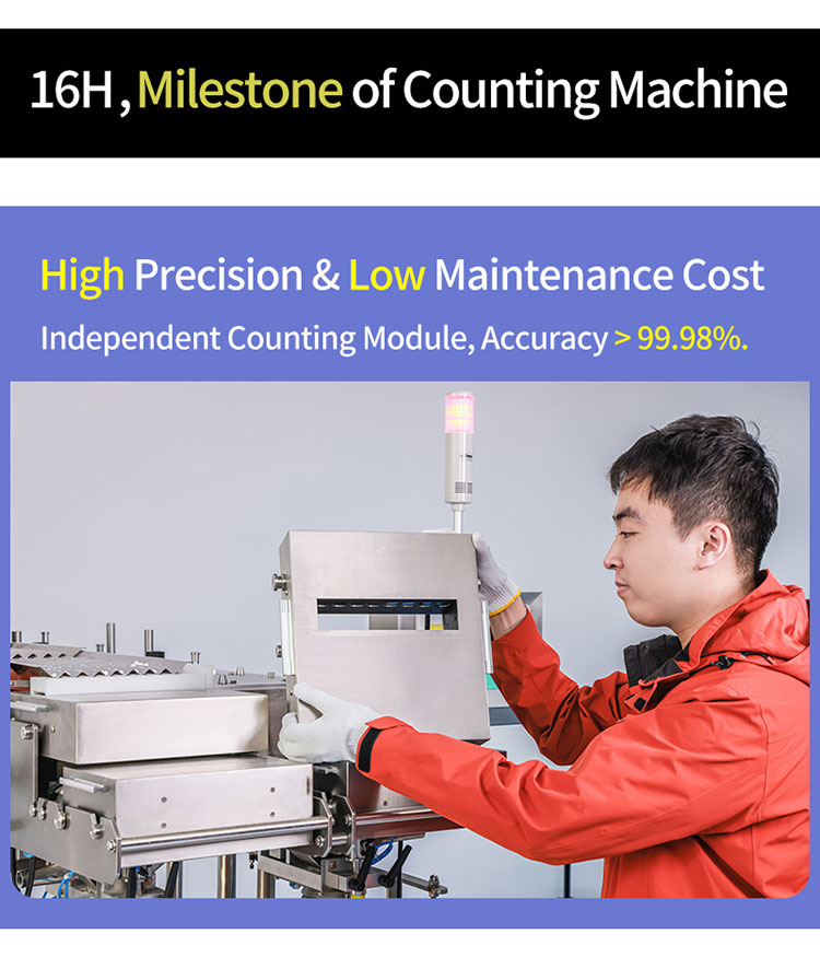 soft gel capsule tablet counting machine