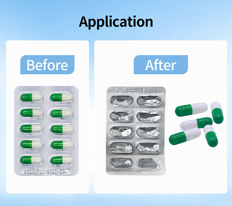 capsule deblister machine
