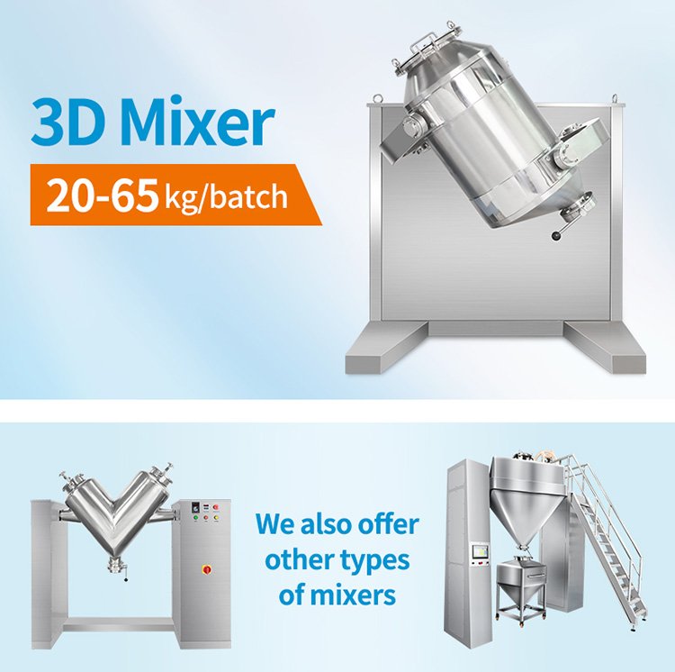 3D Mixer for Powder