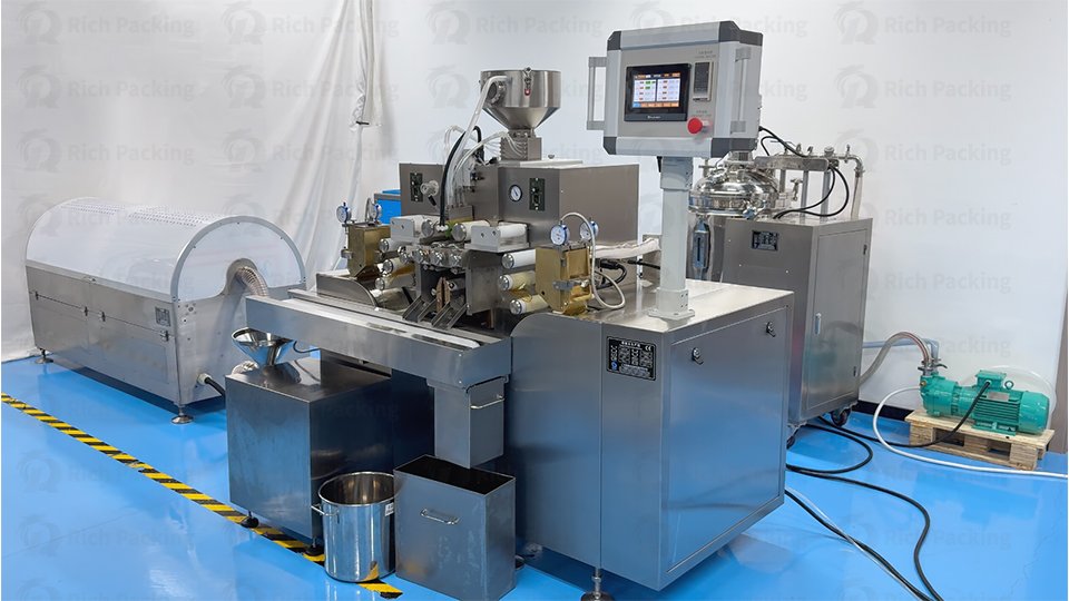 soft gel capsule filling machine