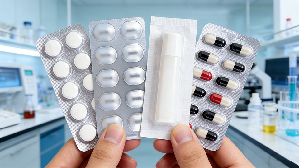 different types of blister packs