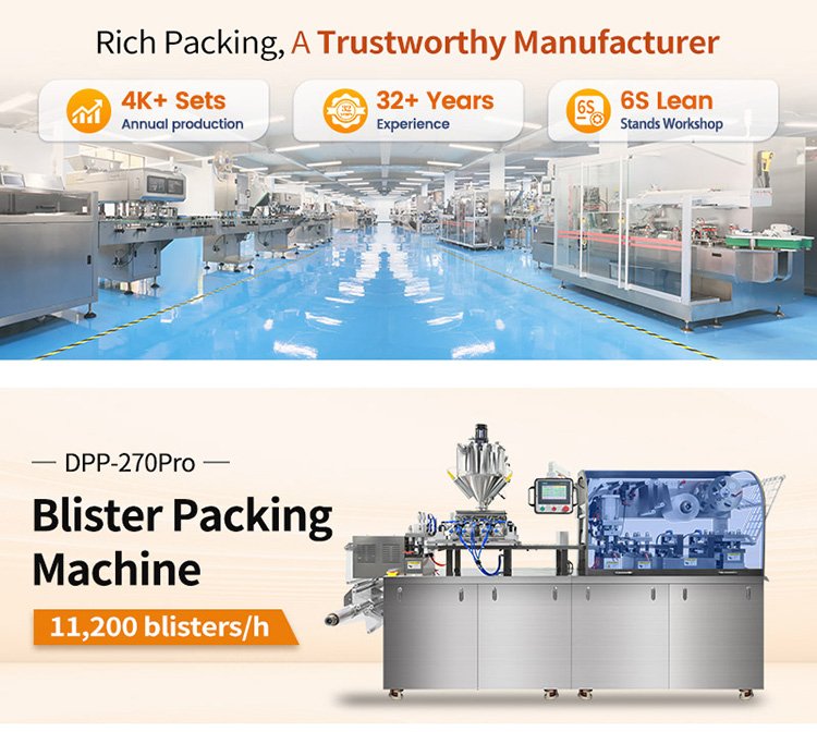 chocolate machine automatic blister packing