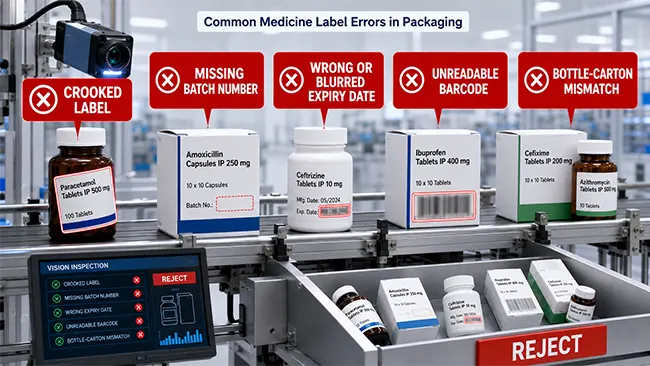 Common Medicine Label Errors in Packaging