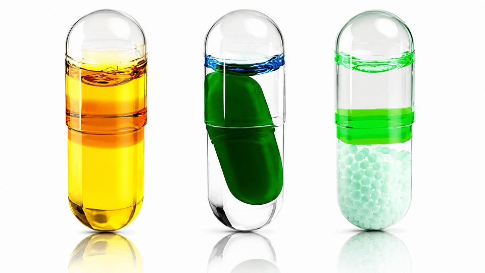 Liquid-filled hard capsule