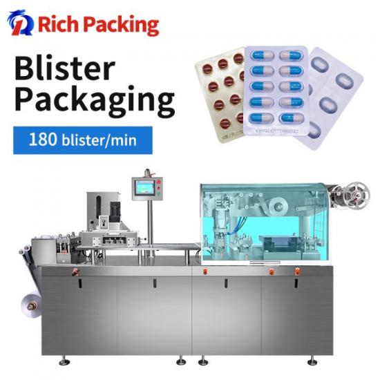 Capsule Pill Tablet Capsule Blister Packing Machine