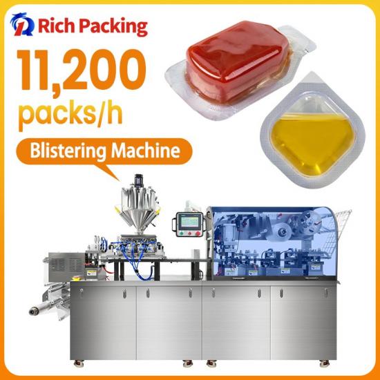 Liquid blister packing machine