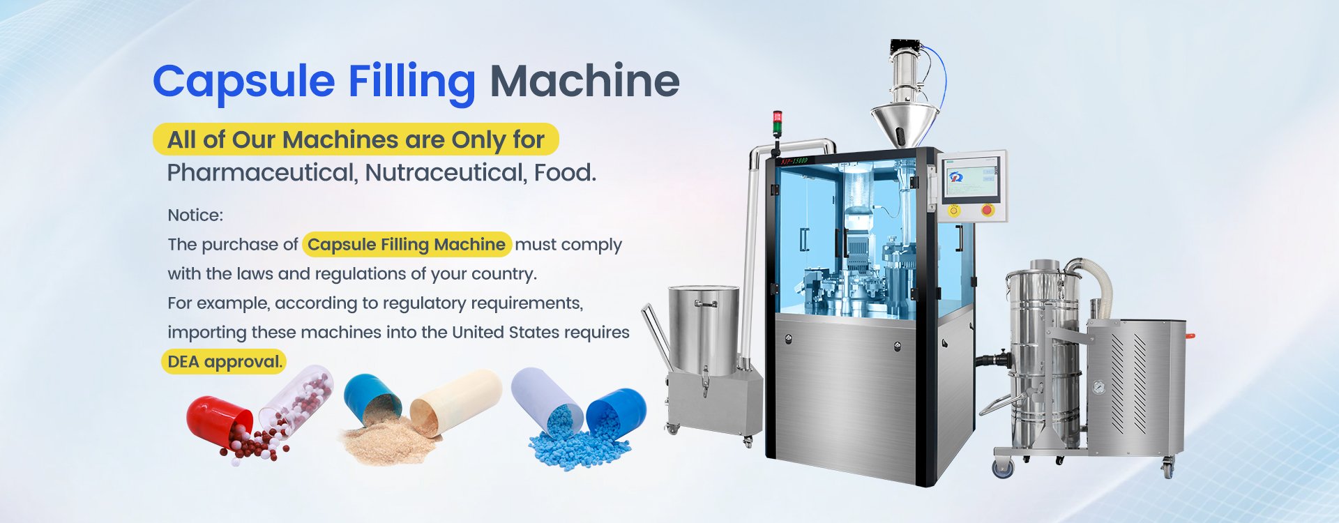 automatic capsule filling machine