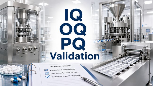 Thẩm định IQ OQ PQ: 7 kiểm tra quan trọng cho thẩm định thiết bị dược phẩm
